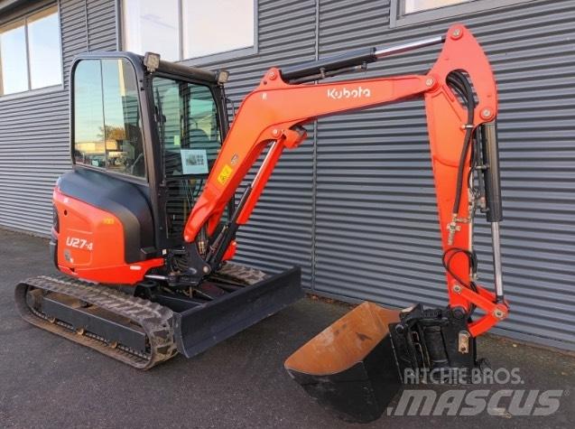 Kubota u27-4 Mini bageri <7t