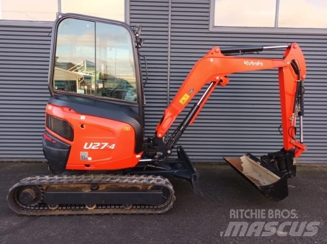 Kubota u27-4 Mini bageri <7t