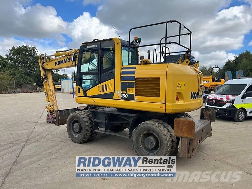 Komatsu PW 160-11 Bageri na kotačima