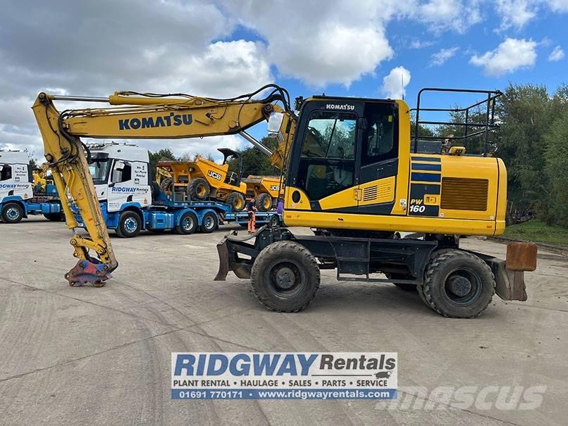 Komatsu PW 160-11 Bageri na kotačima