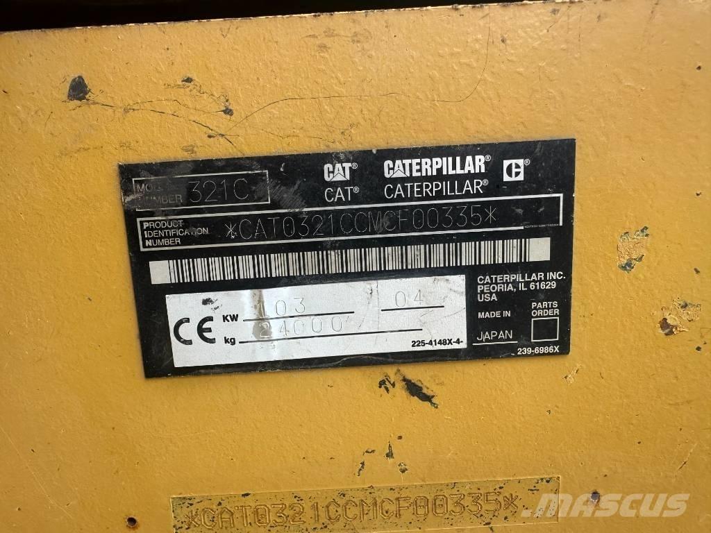 CAT 321 C Bageri gusjeničari