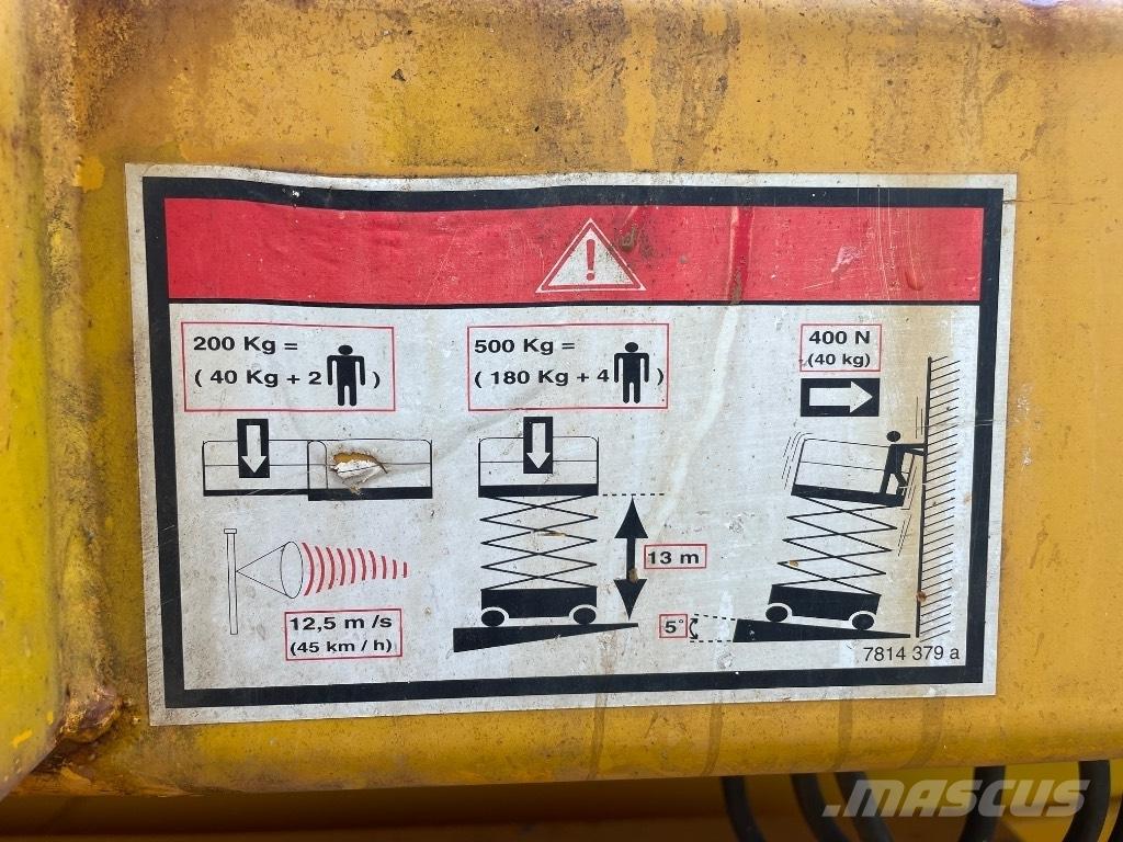 Haulotte H 15 SX Škaraste platforme