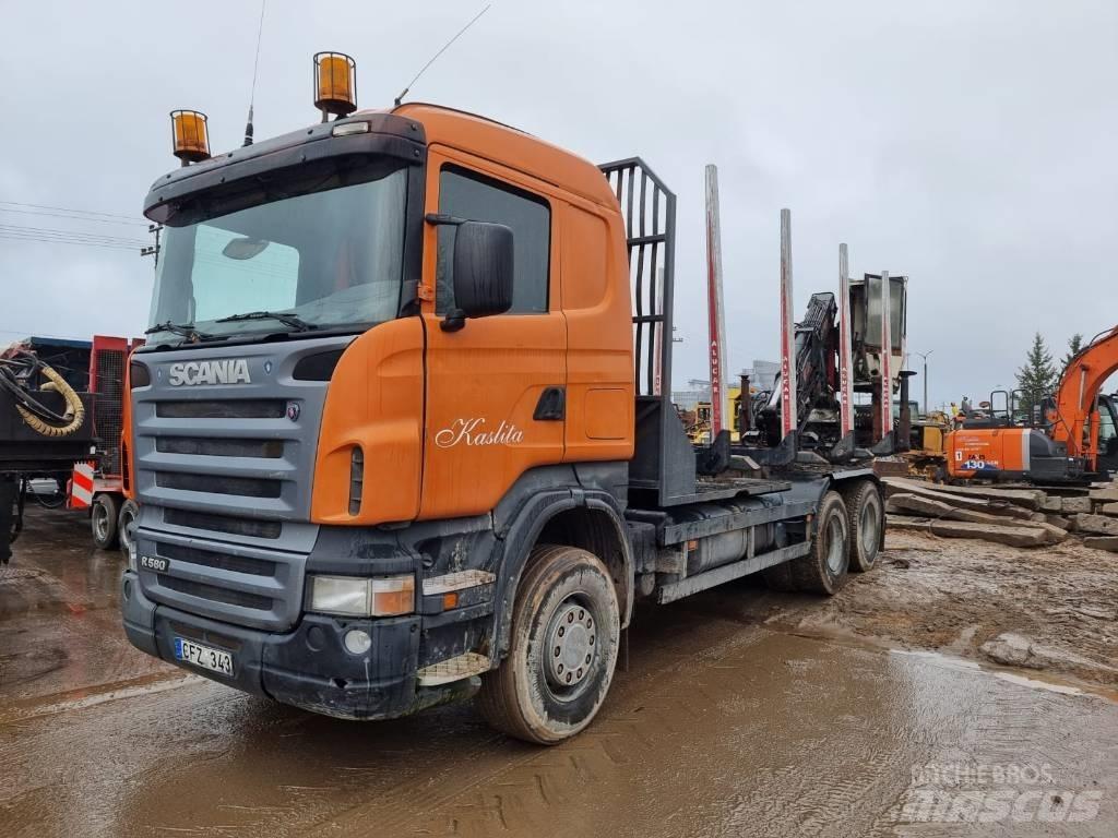 Scania R 580 Kamioni za drva