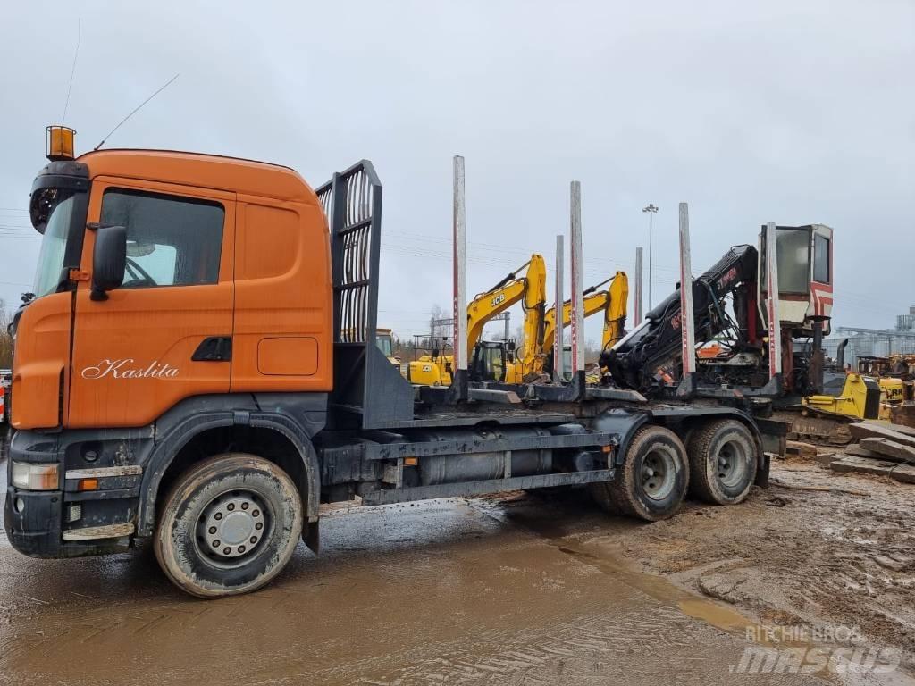 Scania R 580 Kamioni za drva