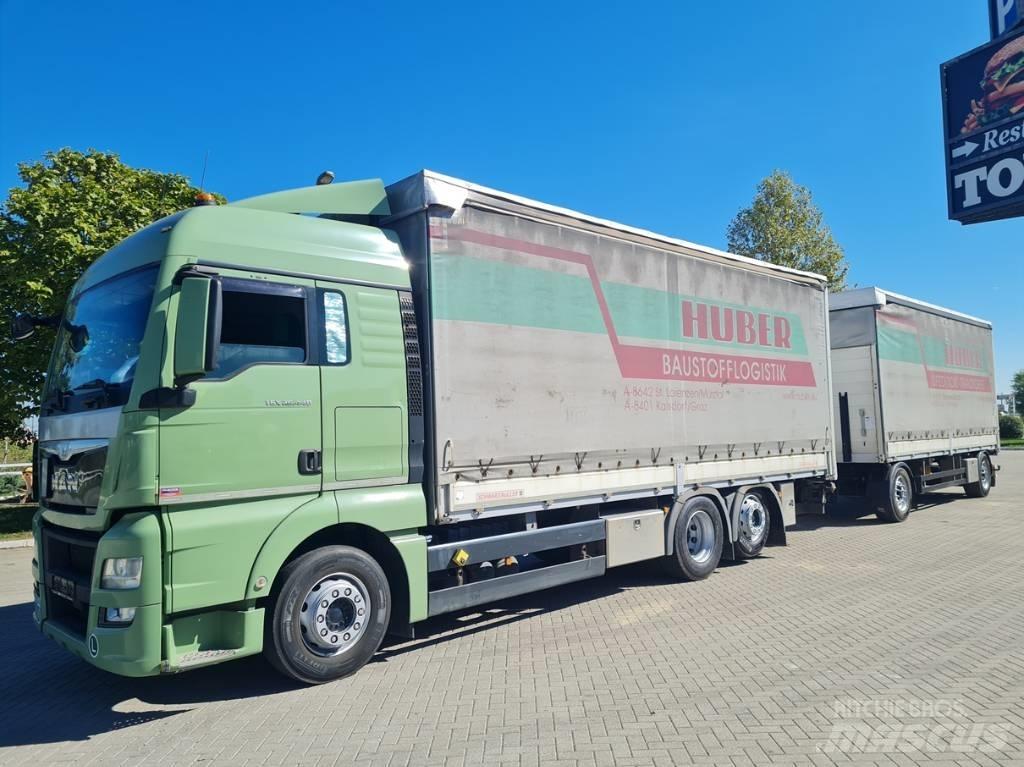 MAN 26.440  7.4 + 7.3 Kamioni sa ceradom