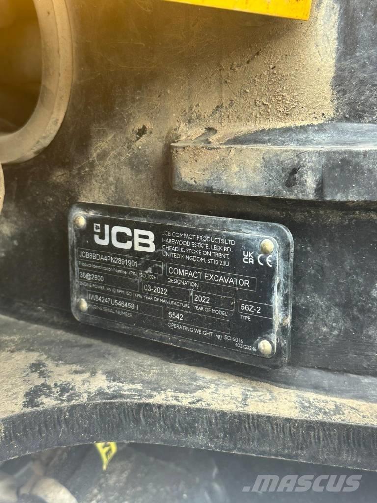 JCB 56 Z-2 Bageri gusjeničari