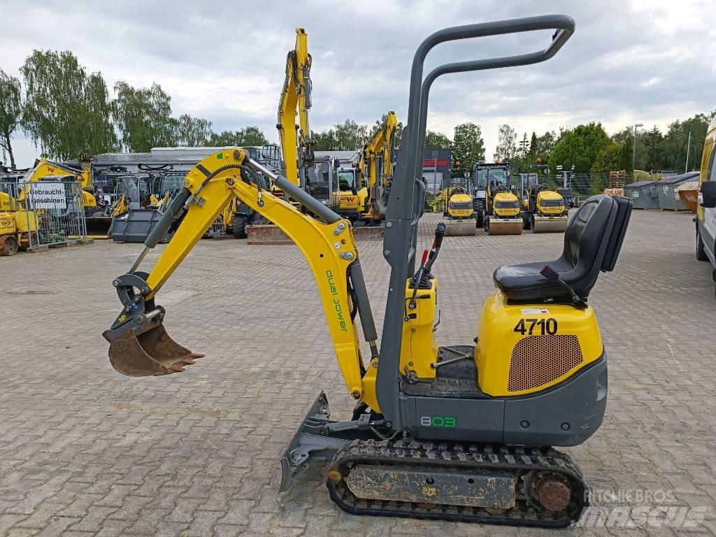 Wacker Neuson 803 Bageri gusjeničari