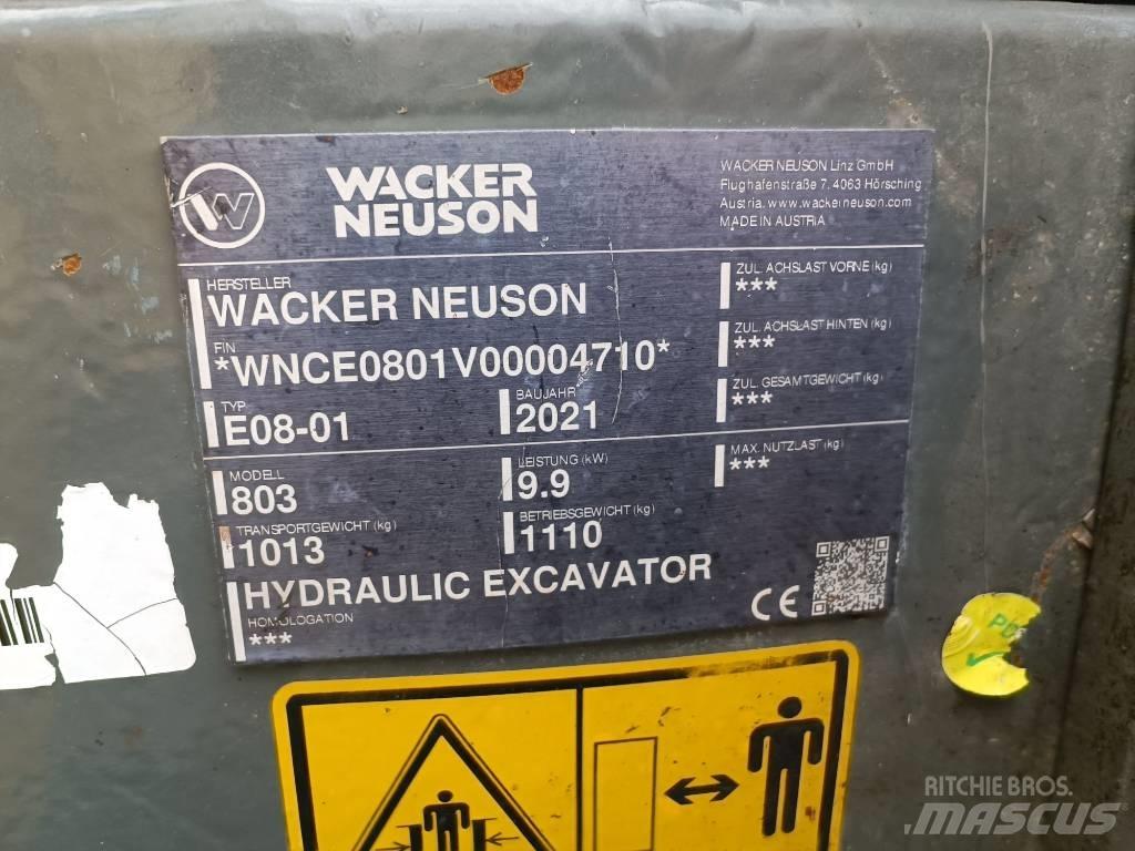 Wacker Neuson 803 Bageri gusjeničari
