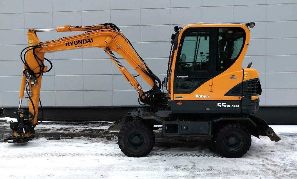 Hyundai 55W-9a Bageri na kotačima