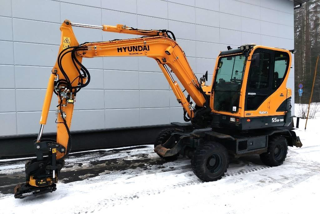 Hyundai 55W-9a Bageri na kotačima