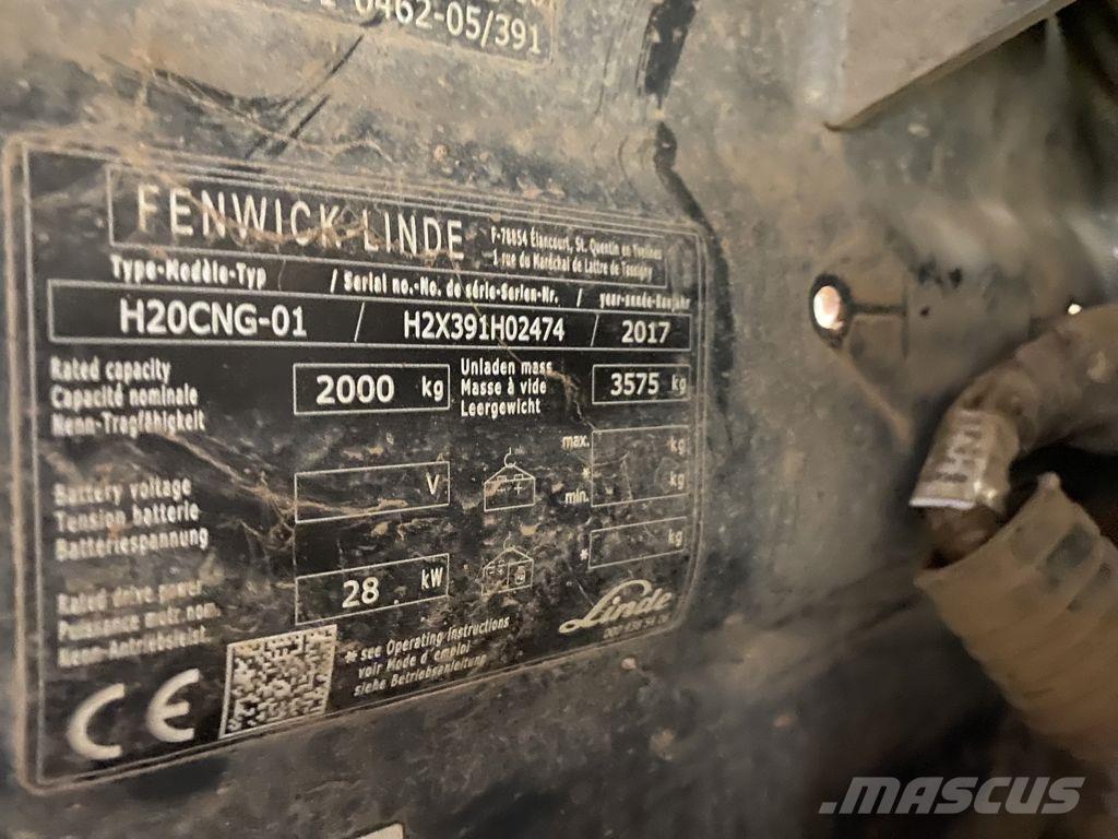 Linde H20T-02 Plinski viličari