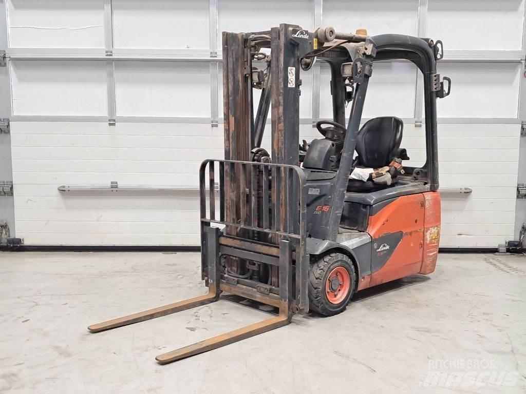 Linde E16C-02 Električni viličari