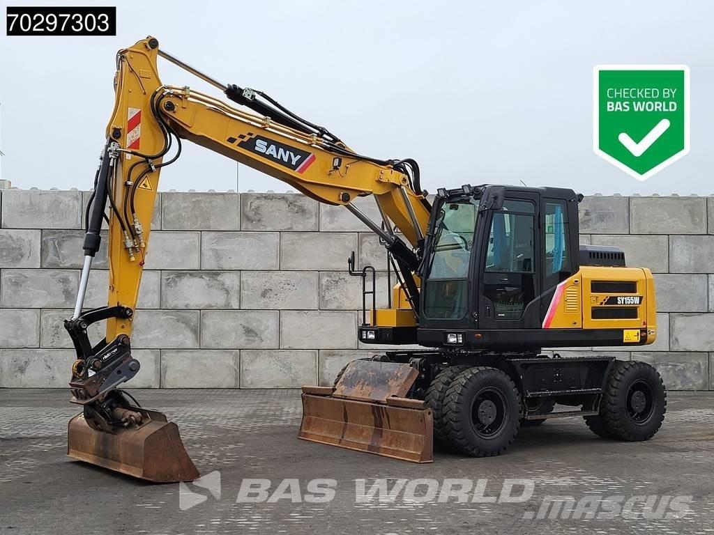 Sany SY155 W Bageri na kotačima