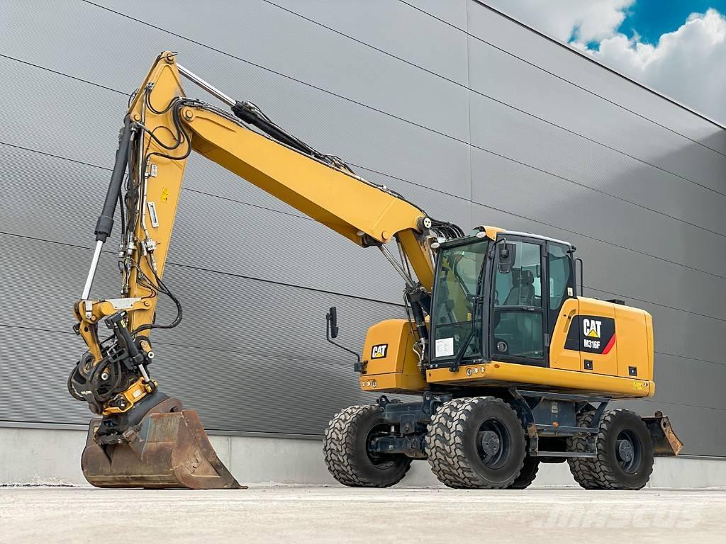 CAT M316F Bageri na kotačima