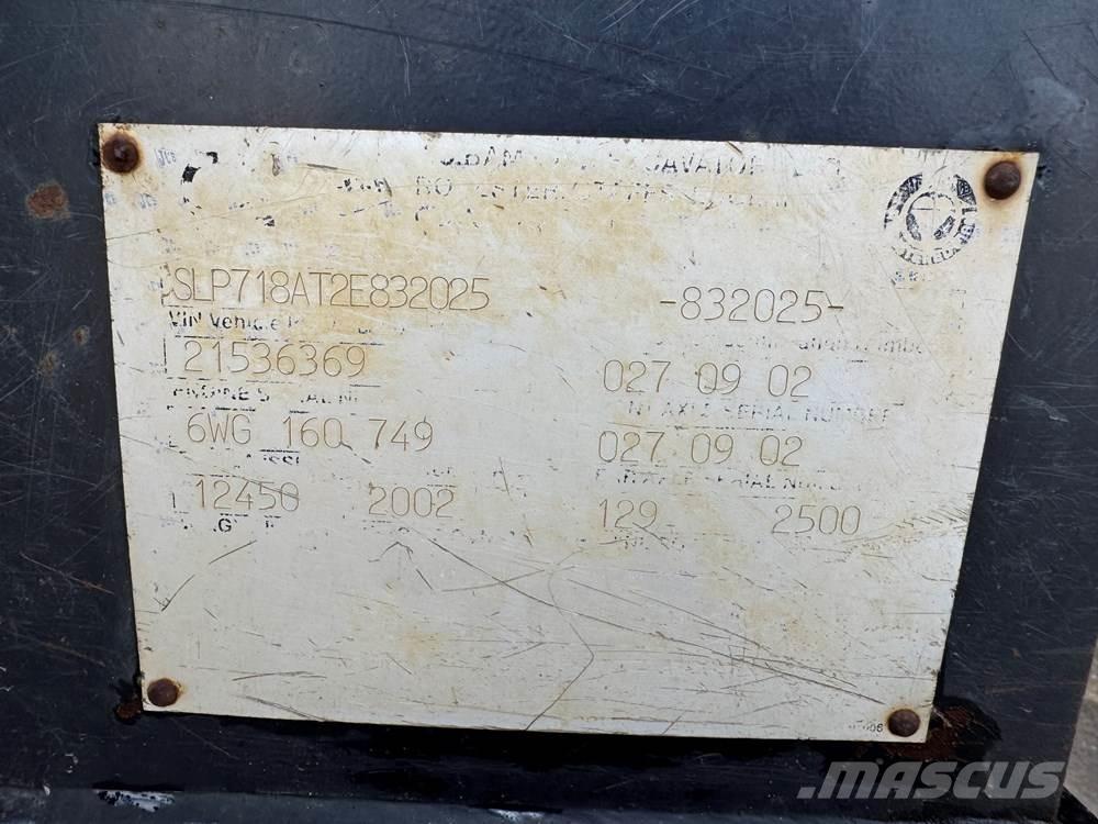 JCB 718 ADT Zglobni demperi