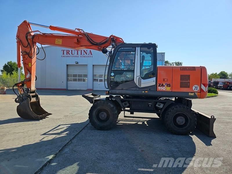 Hitachi ZX 190 W-3 Bageri na kotačima