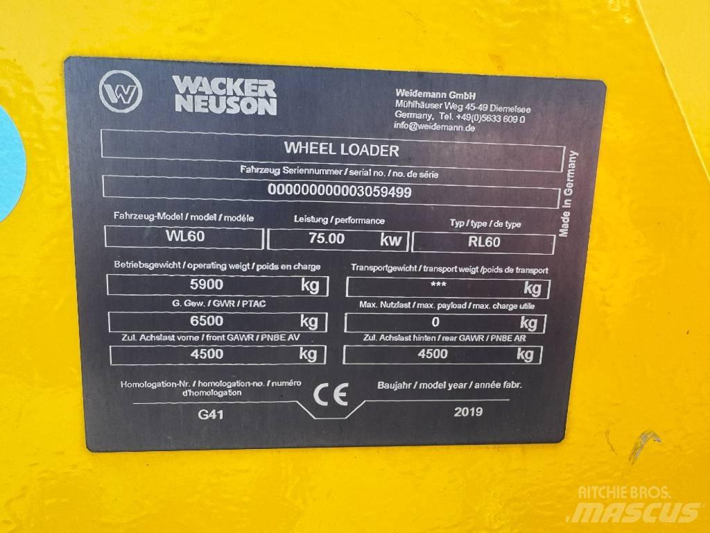 Wacker Neuson WL60 Utovarivači na kotačima