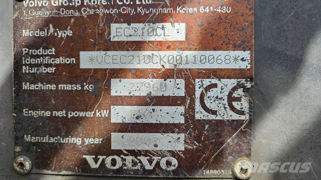Volvo EC 210 C L Bageri gusjeničari