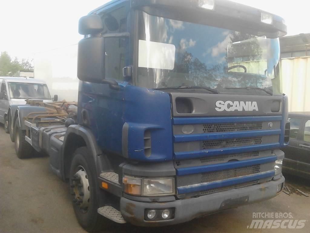 Scania p 124-420 Demontažnii kamioni za podizanje kabela