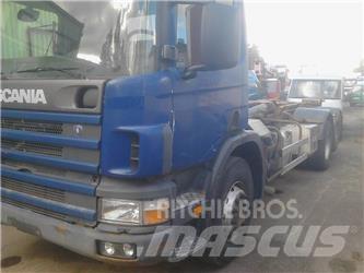 Scania p 124-420 Demontažnii kamioni za podizanje kabela