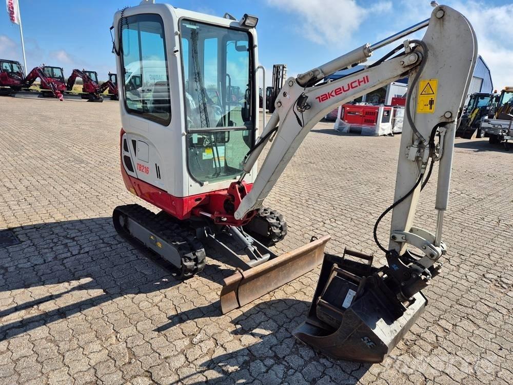 Takeuchi TB 216 Mini bageri <7t