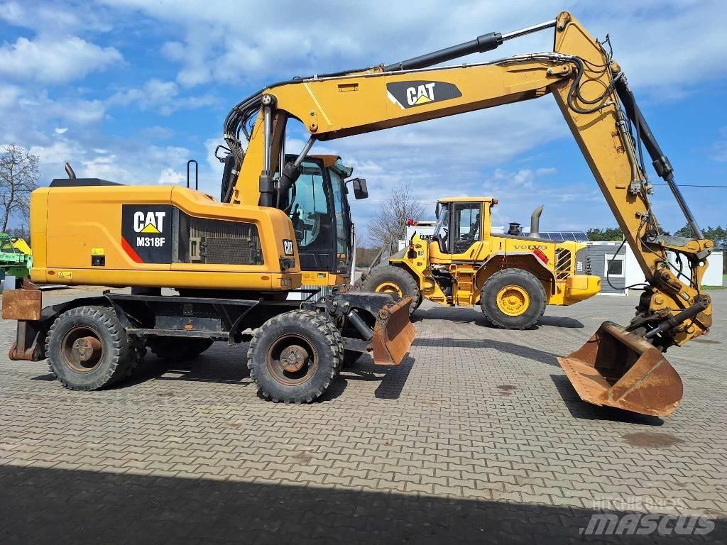CAT M 318 F Bageri na kotačima