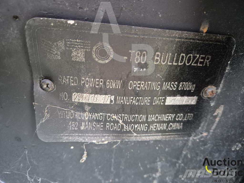 YTO T-80 Buldožeri gusjeničari