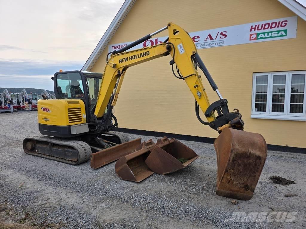 New Holland E60C Mini bageri <7t