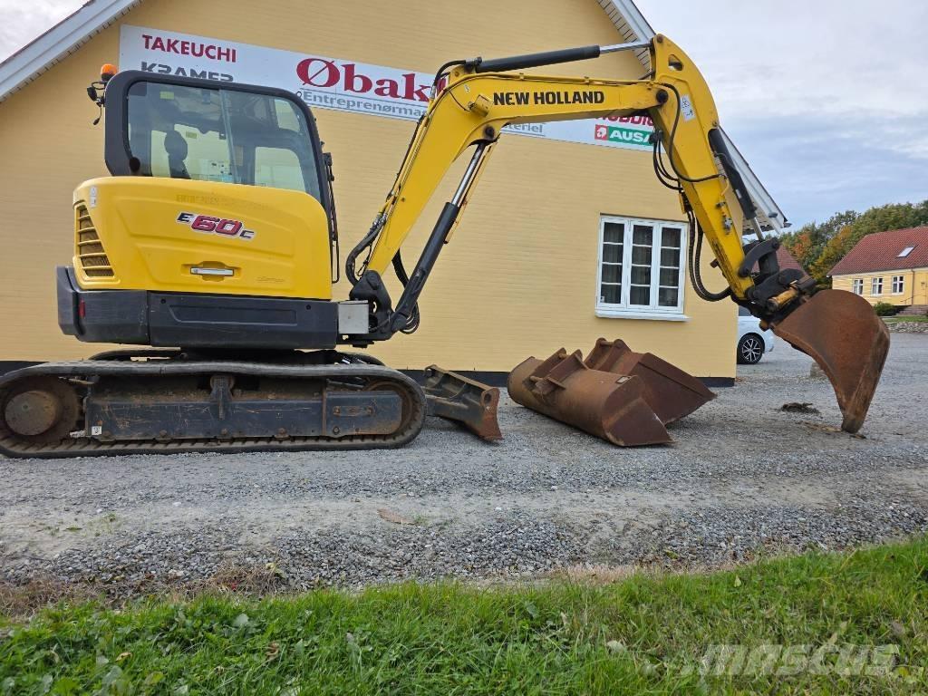 New Holland E60C Mini bageri <7t