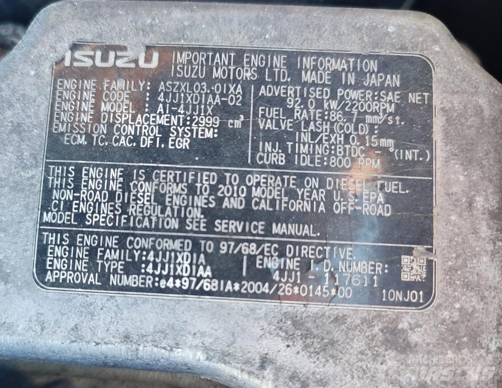 JCB JS 145 W Bageri na kotačima