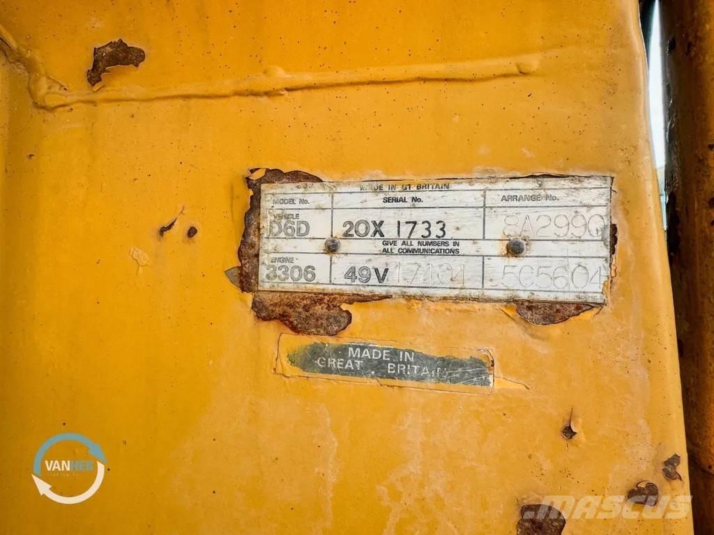 CAT D6D Buldožeri gusjeničari