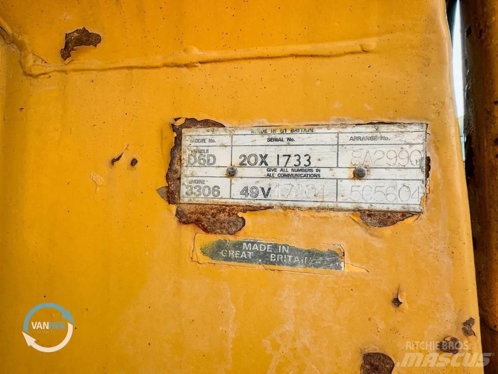 CAT D6D Buldožeri gusjeničari