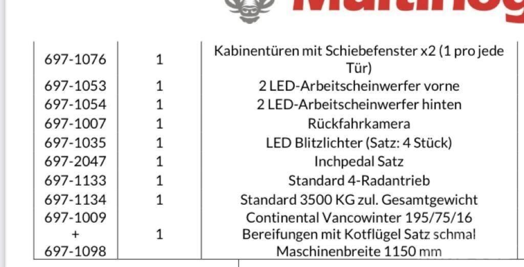 Multihog CX55 Vozila za prijevoz opreme za rad