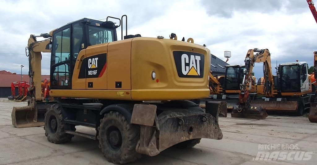 CAT M316F Bageri na kotačima