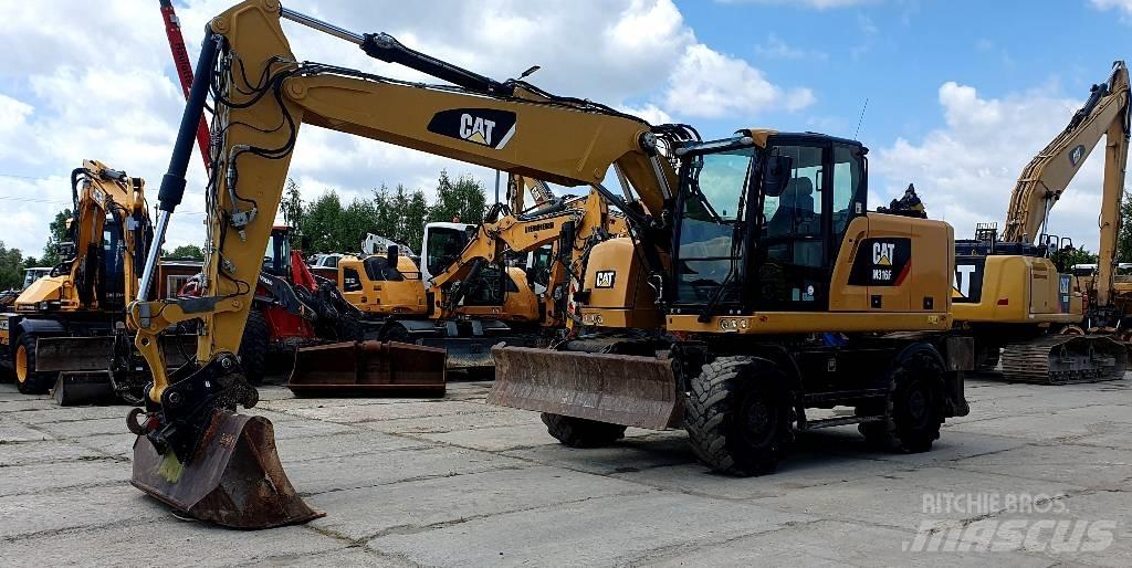 CAT M316F Bageri na kotačima