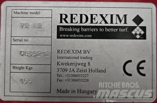 Redexim Verti-Top WB Strojevi za metenje