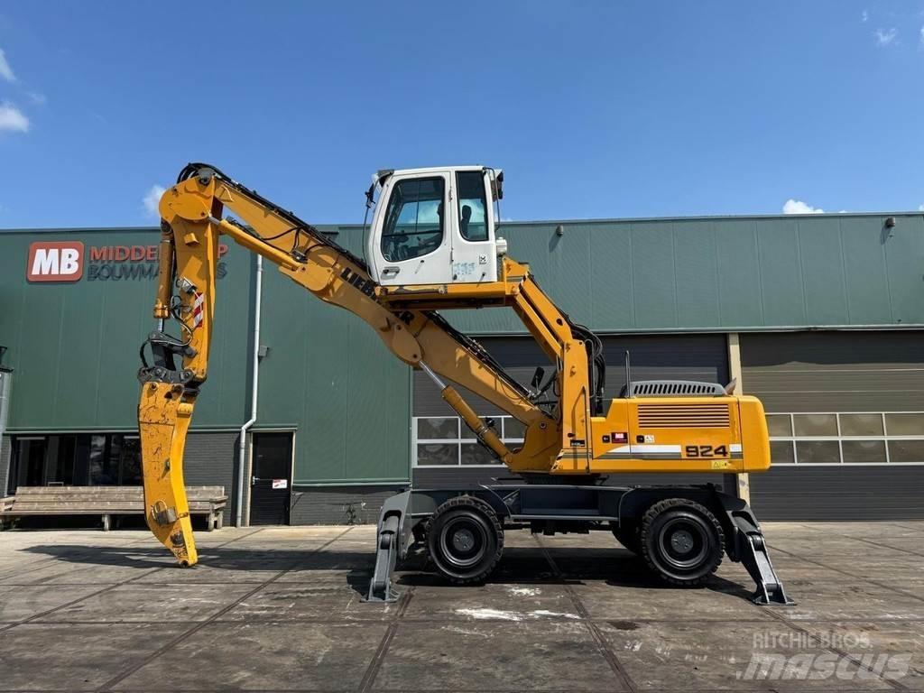 Liebherr A 924 C Bageri za manipuliranje materijalom / otpadom