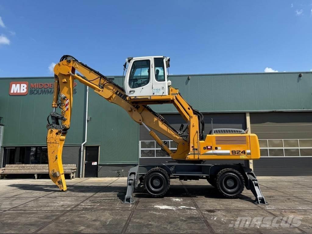 Liebherr A 924 C Bageri za manipuliranje materijalom / otpadom