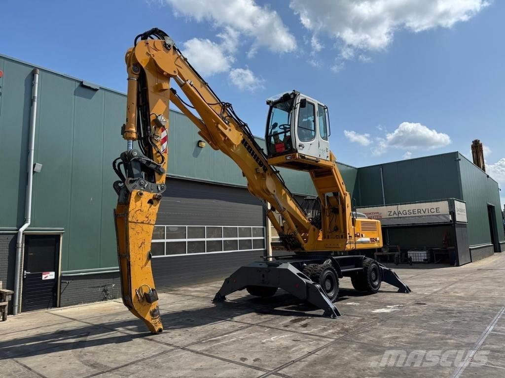 Liebherr A 924 C Bageri za manipuliranje materijalom / otpadom