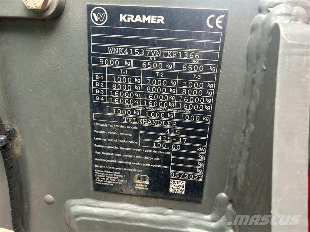 Kramer KT 407 Teleskopski viličari