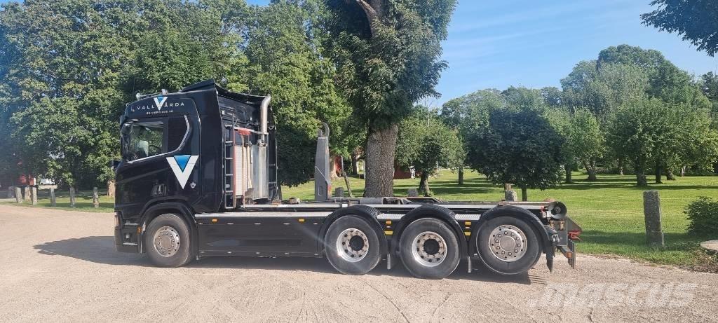 Scania R660 Rol kiper kamioni s kukama za dizanje