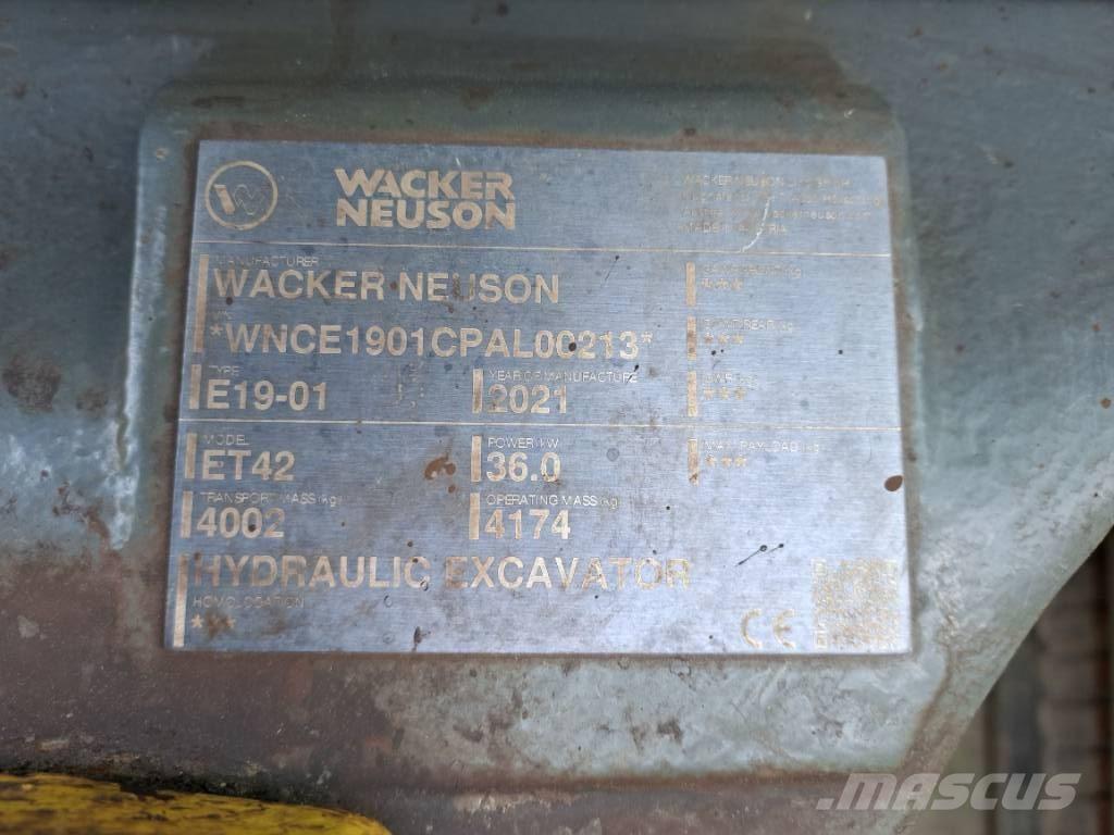 Wacker Neuson ET42 Bageri gusjeničari