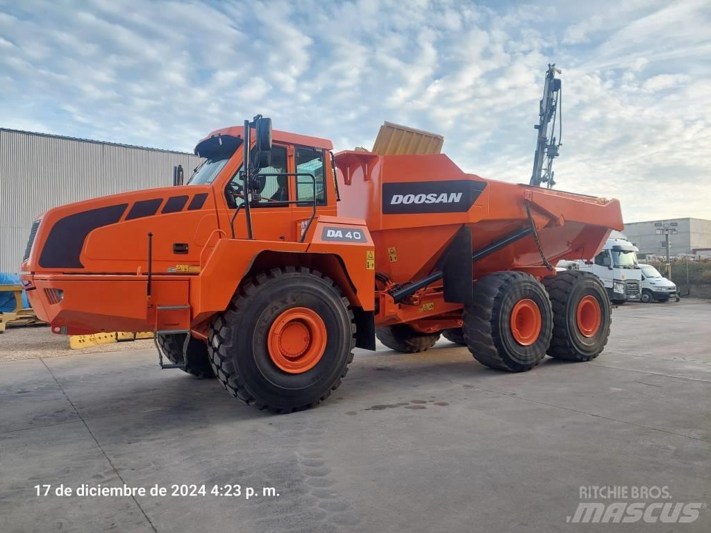 Doosan DA 40 Zglobni demperi