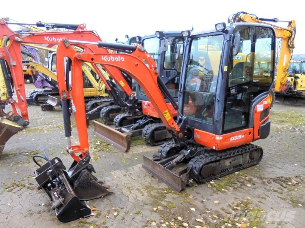 Kubota KX 019-4 Mini bageri <7t