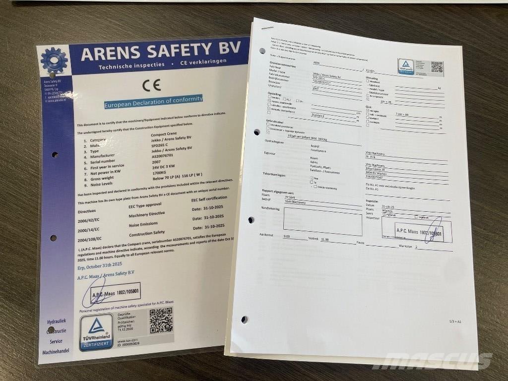 Jekko SPD 265 C  SOLD Mini dizalice