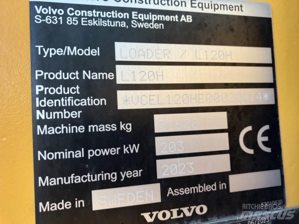 Volvo L120H Utovarivači na kotačima
