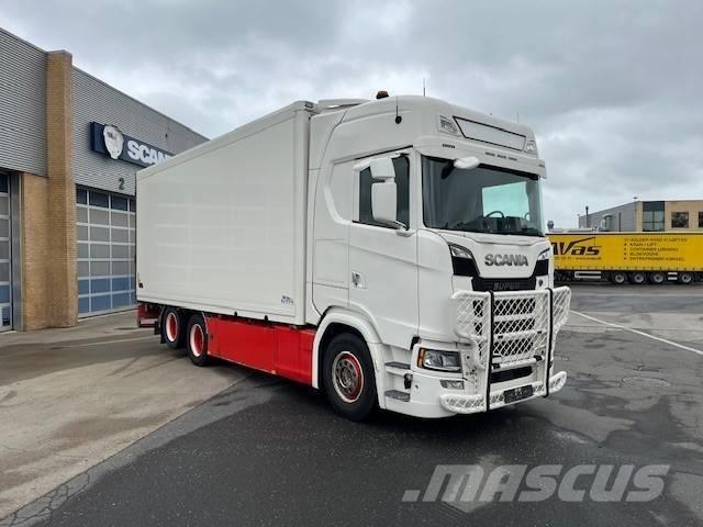 Scania S 650 Sanduk kamioni