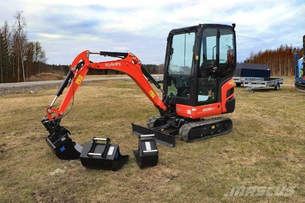 Kubota KX016-4 Mini bageri <7t