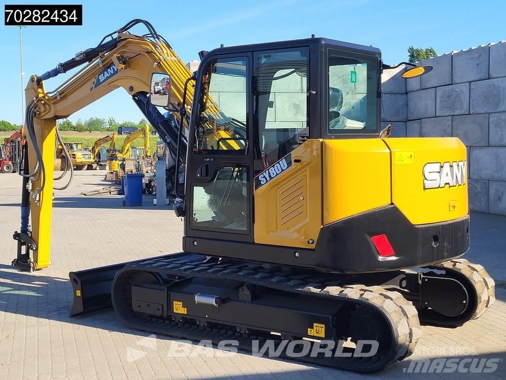 Sany SY80 U A/C Mini bageri <7t