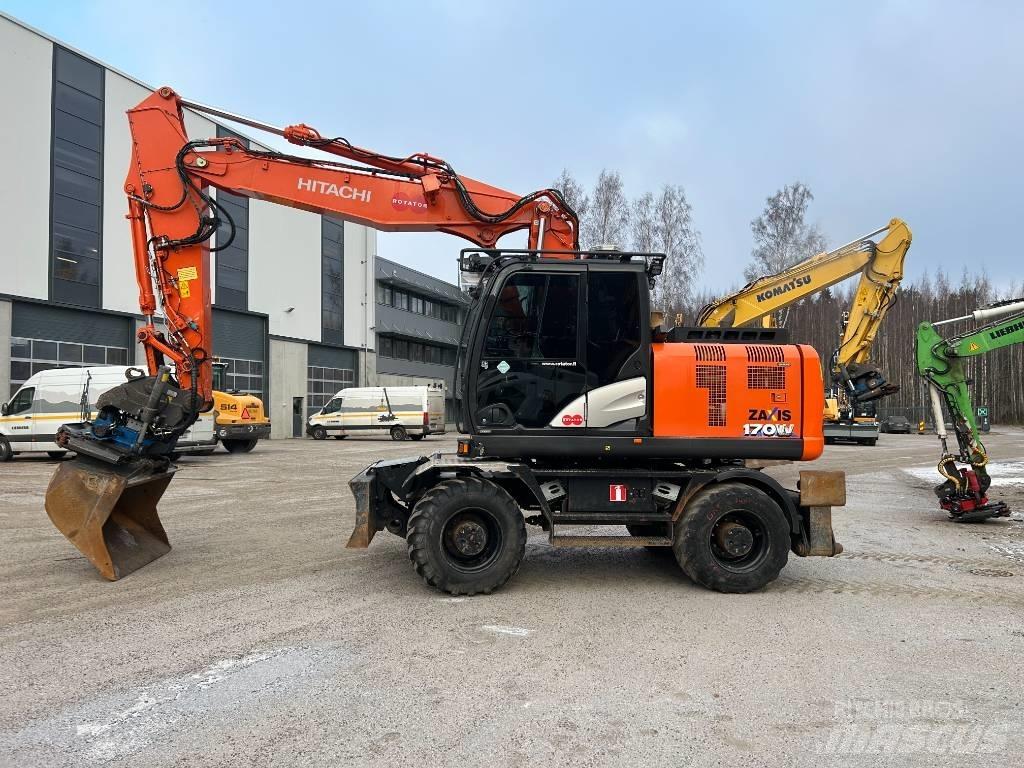 Hitachi ZX 170 W-6 Bageri na kotačima
